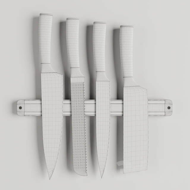 kitchen accessories 01 3D Models