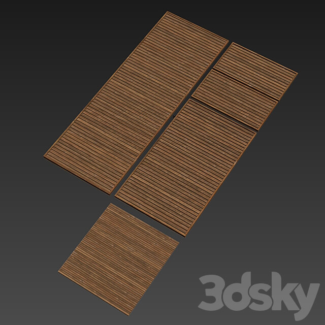 Branch rectangle ceiling n2 3D Models