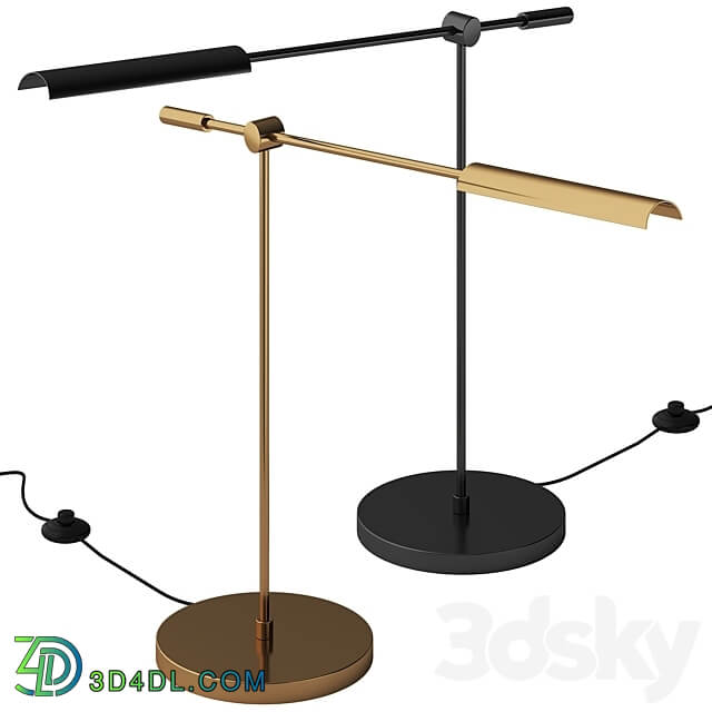 Astrid Led by Alora Lighting Table Lamp 3D Models