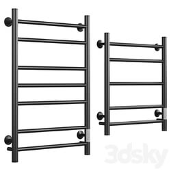 Electric heated towel rail EWRIKA Safo AS3 80x50 black 3D Models 