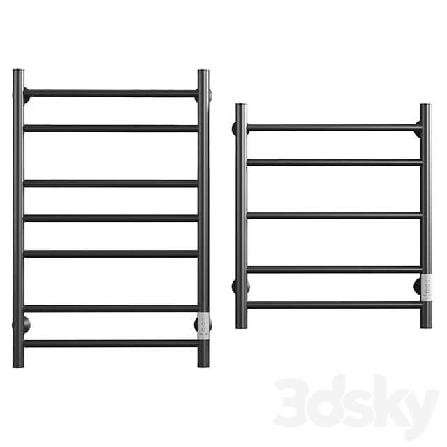 Electric heated towel rail EWRIKA Safo AS3 80x50 black 3D Models
