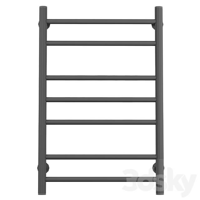 Electric heated towel rail EWRIKA Safo AS3 80x50 black 3D Models