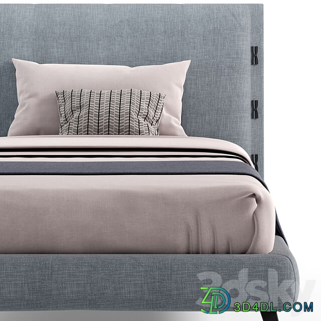 Cuff singolo BED by bonaldo Bed 3D Models