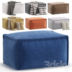 Pouffe Ebi divan.ru 7 Colors Version Пуф Эби диван.ру 3D Models 
