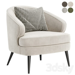 xangai arm chair 3D Models 