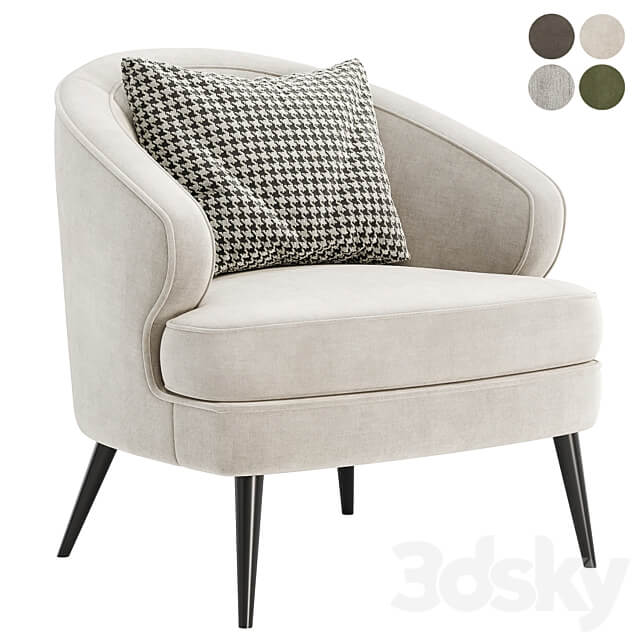 xangai arm chair 3D Models