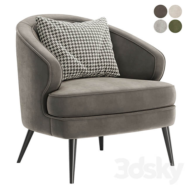 xangai arm chair 3D Models
