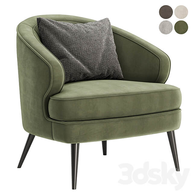 xangai arm chair 3D Models