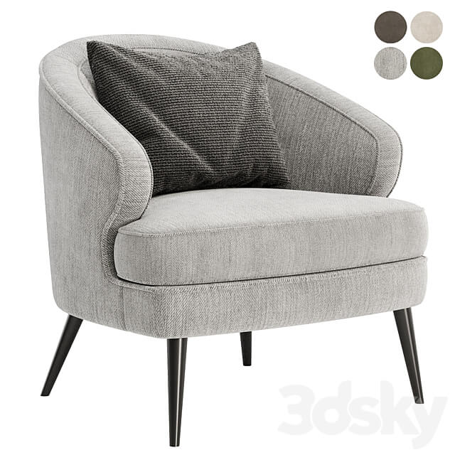 xangai arm chair 3D Models