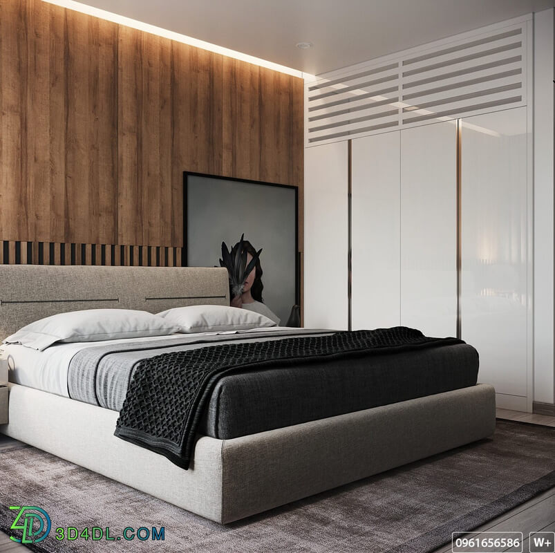 3D Interior Apartment 138 Scene File 3dsmax By DoanHaiTrung