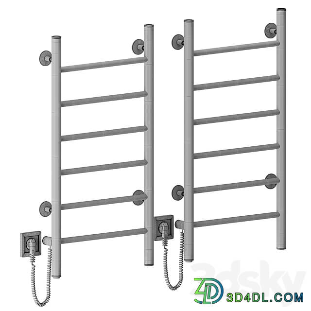 Towel dryer Domoterm Aurora DMT 109 6 3D Models