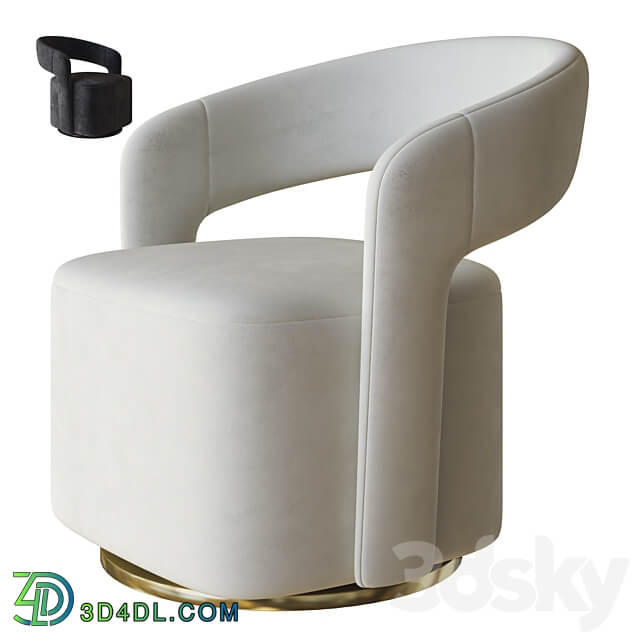 judi lounge chair by sofacompany 3D Models