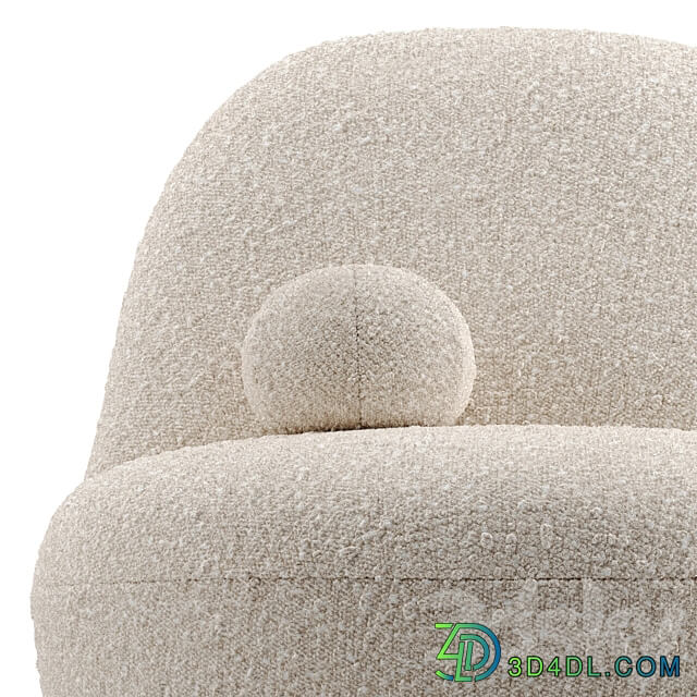 Dantone Home Terry Armchair 3D Models