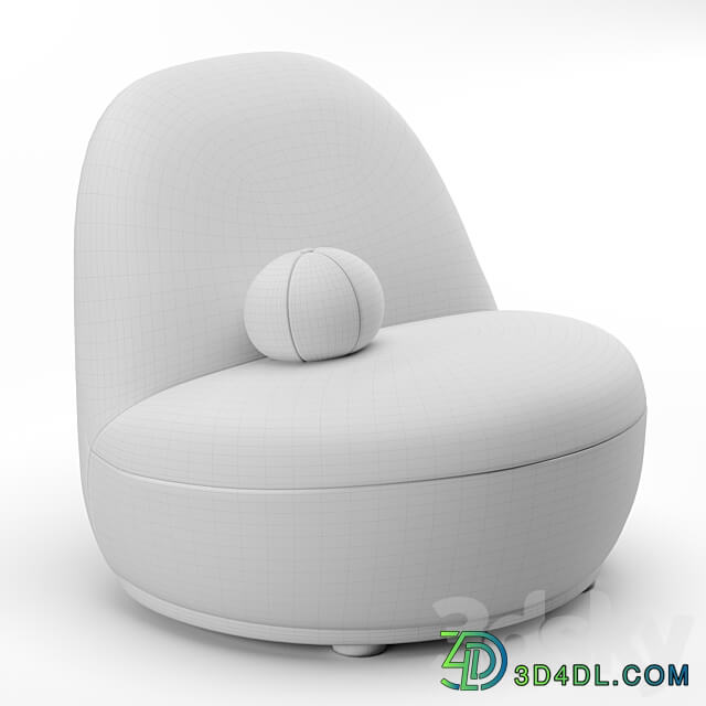 Dantone Home Terry Armchair 3D Models