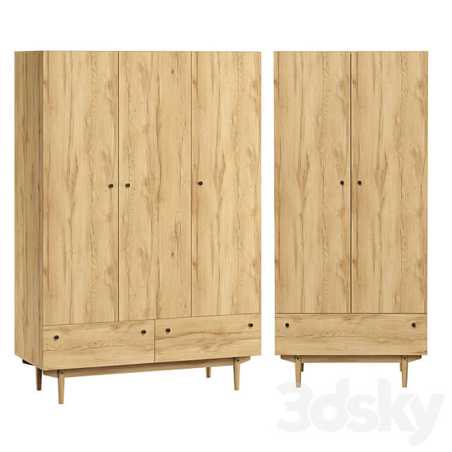 wardrobe ORLAND Wardrobe Display cabinets 3D Models