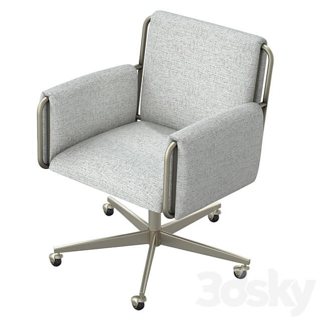 Office chair Caterina Gray chair 3D Models