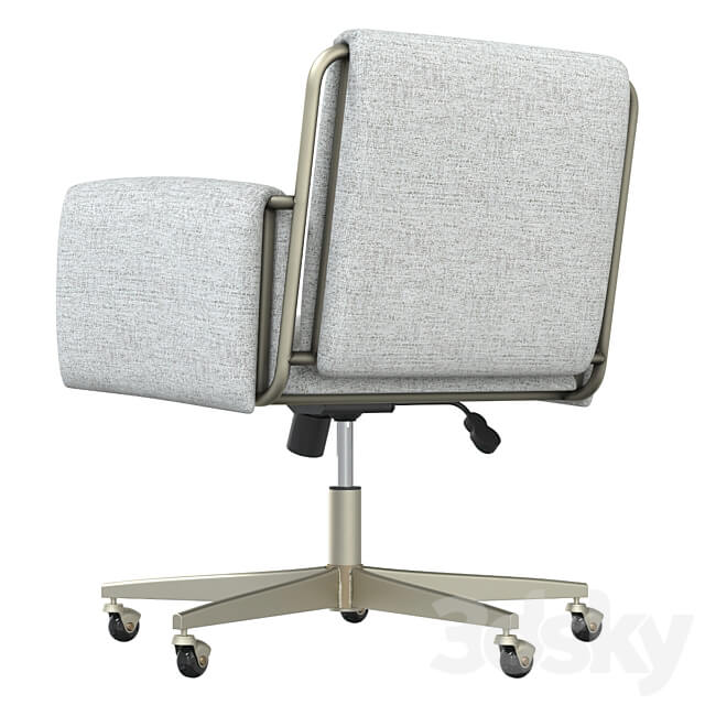 Office chair Caterina Gray chair 3D Models