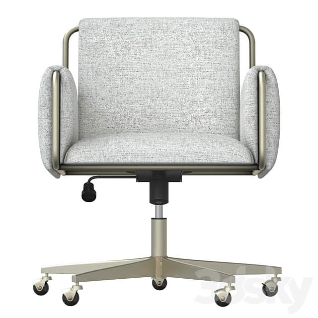 Office chair Caterina Gray chair 3D Models