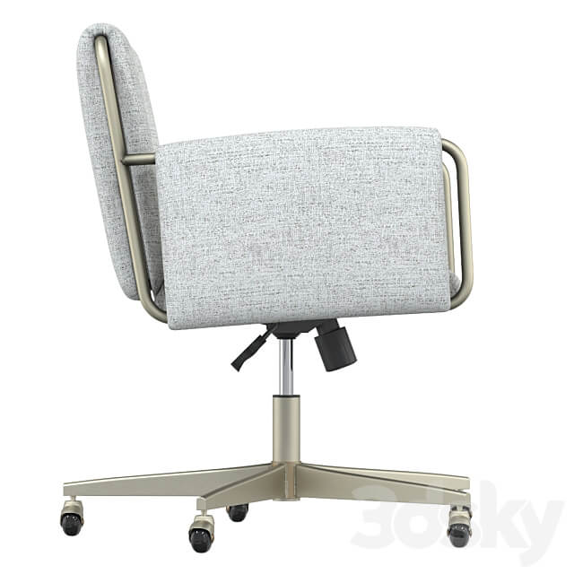 Office chair Caterina Gray chair 3D Models