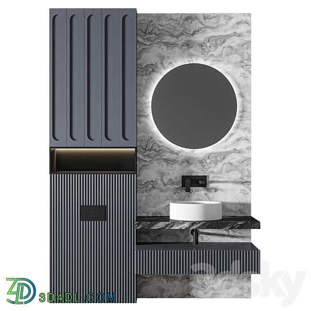 Luxury Bathroom 205 3D Models