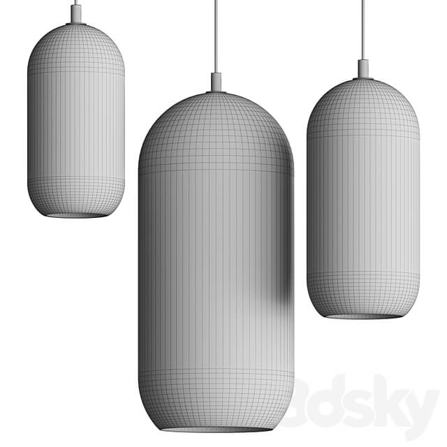 Cangini Tucci Aeron Pendant Lamps Pendant light 3D Models