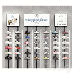 sports shoe store 3D Models 