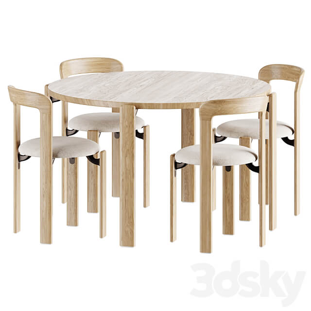 Hay REY Table Chair 3D Models