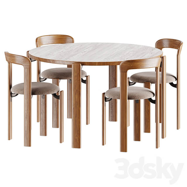 Hay REY Table Chair 3D Models