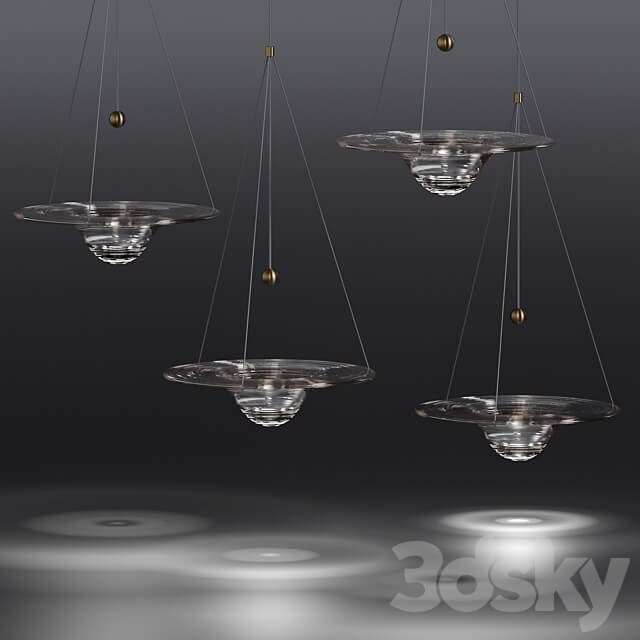 lampatron CLEPSYDRA Pendant light 3D Models