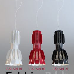 Fabbian Lights F22 Clove Pendant light 3D Models 