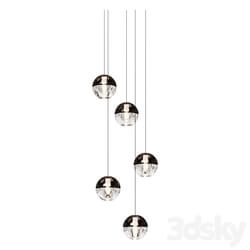 Chandelier Boccia 14.5 Five Light Fixture Suspension Lamp 
