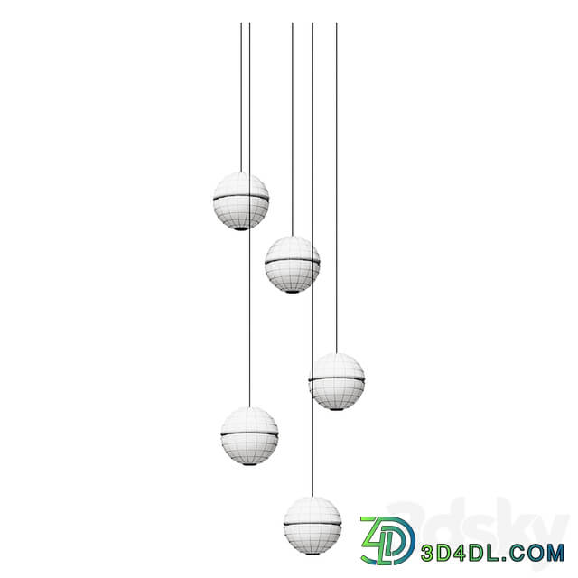 Chandelier Boccia 14.5 Five Light Fixture Suspension Lamp