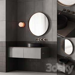 187 bathroom furniture 03 minimal scandi 2 options 00 3D Models 