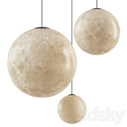Planet Pendant Ensemble Pendant light 3D Models 