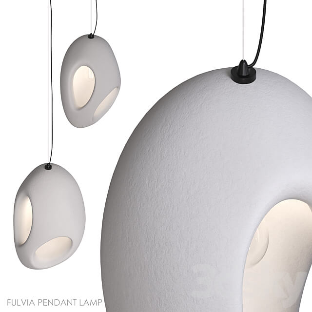 Fulvia Pendant Lamp Drcg Model No 38 Pendant light 3D Models