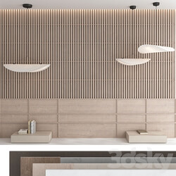 Decorative wall panel set 81 3D Models 