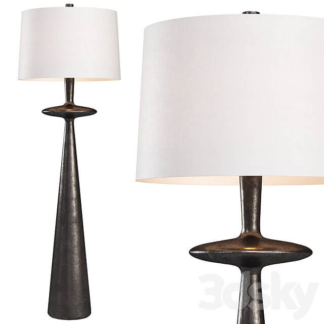 Floor lamp Arteriors Home Putney 3D Models