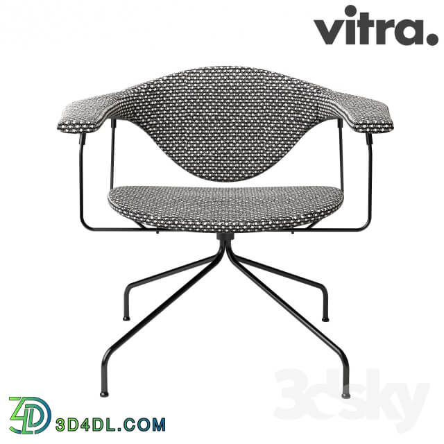 Gubi Masculo Swivel Lounge