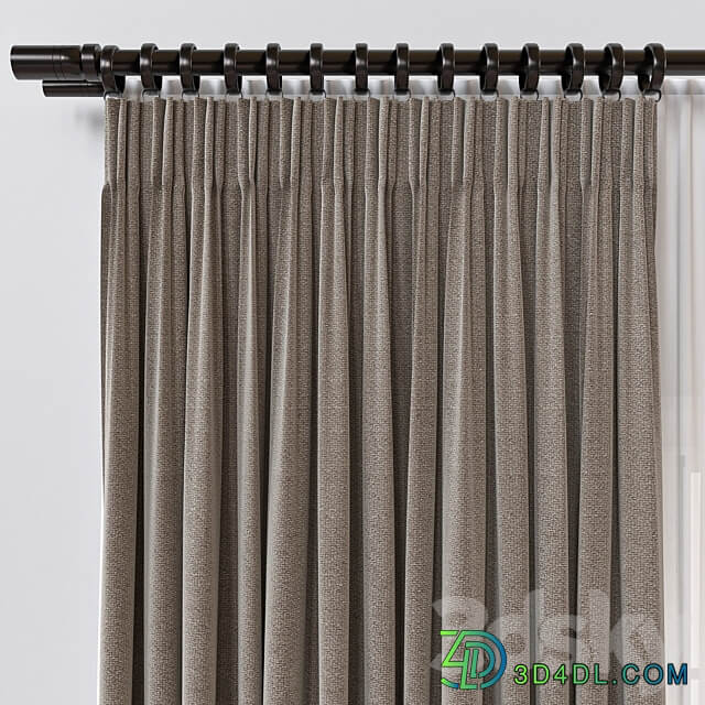 Curtain A145 3D Models