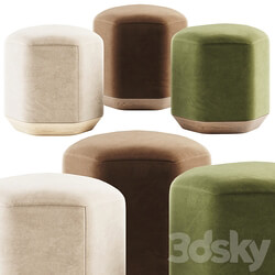 Atay Pouf by Verges 3D Models 