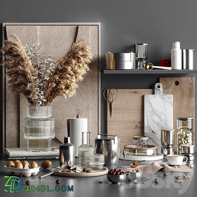 kitchen accessories 012 3D Models