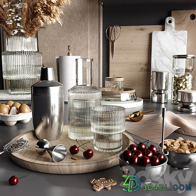 kitchen accessories 012 3D Models