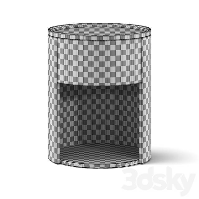 Giorgetti Side Vibe Bedside Table Sideboard Chest of drawer 3D Models