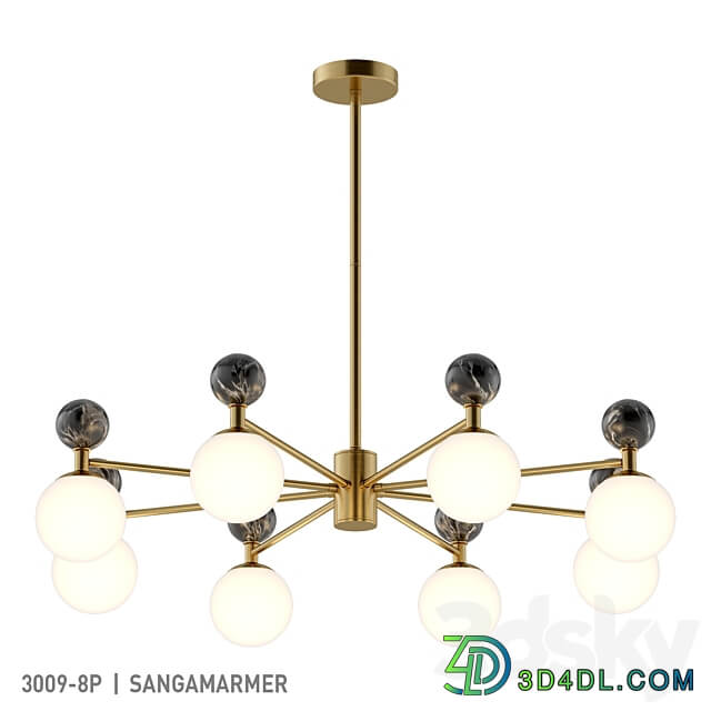 Favorite 3009 8P 3010 8P Pendant light 3D Models