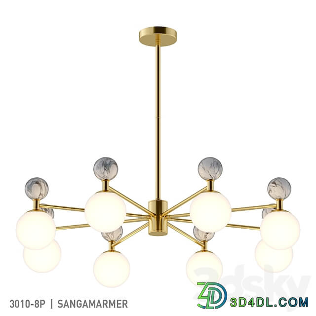 Favorite 3009 8P 3010 8P Pendant light 3D Models