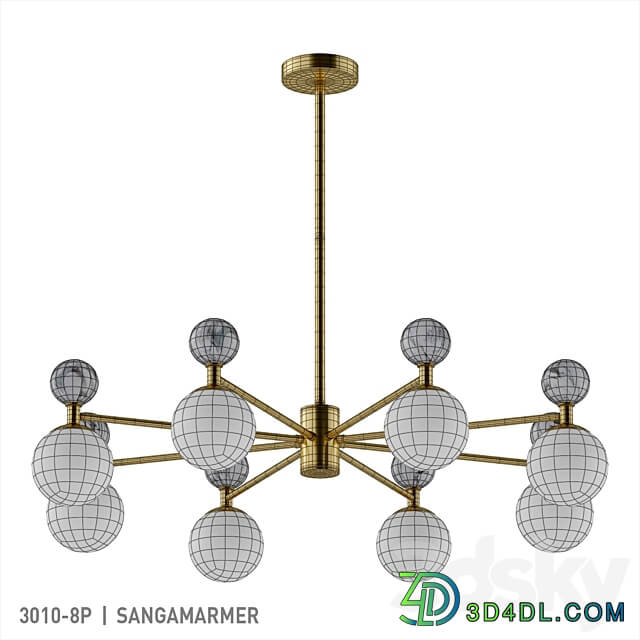 Favorite 3009 8P 3010 8P Pendant light 3D Models