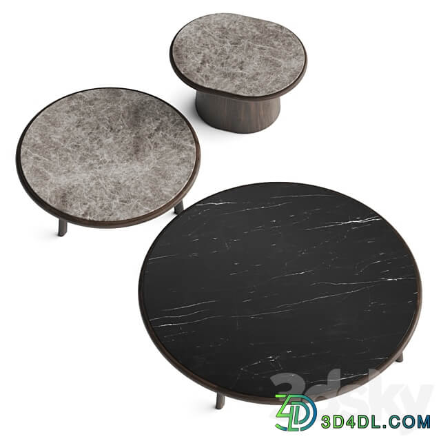 Kettal Giro Coffee Tables 3D Models