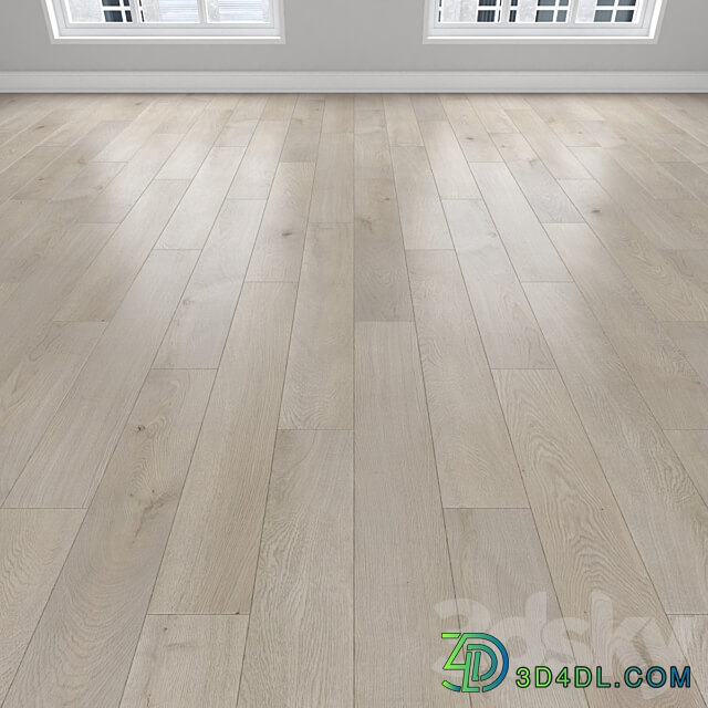 Parquet Oak Wood 3D Models
