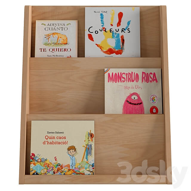 Childrens library Miscellaneous 3D Models