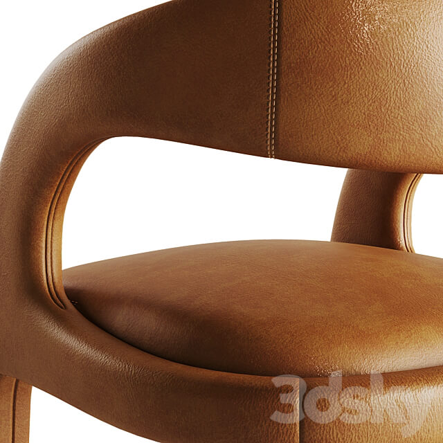 Four Hands Hawkins Bar Stool 3D Models
